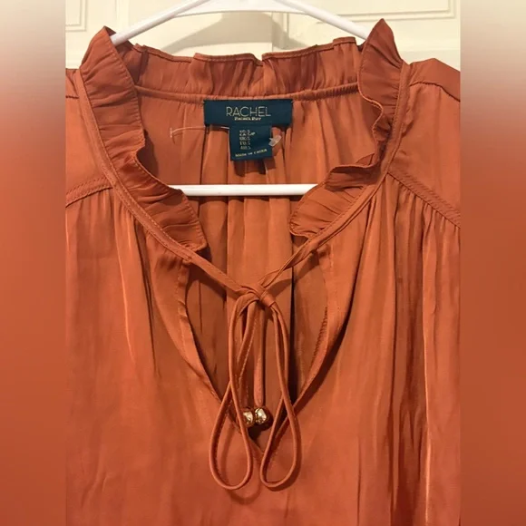 RACHEL Rachel Roy Long Sleeve Peasant Blouse - NWOT - Picture 10 of 14